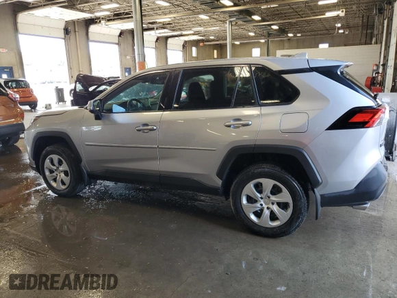2023 Toyota RAV4 LE with VIN 2T3G1RFV2PC331995, listed as a Copart auction lot 64230665 with 22,595 mi miles and Salvage title. Bid and sale history available at DreamBid. Image 2.