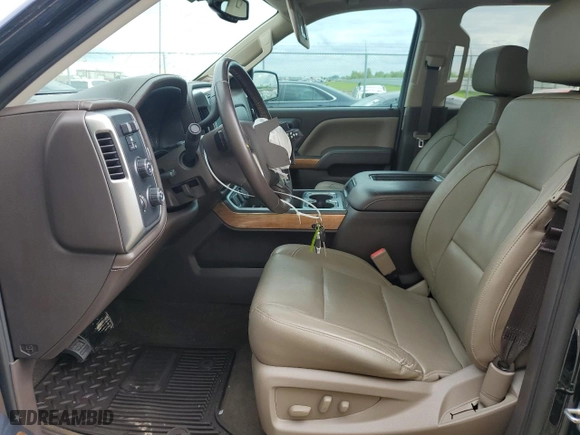 2018 Chevrolet Silverado 1500 LTZ with VIN 3GCUKSEC2JG164258, listed as a Copart auction lot 70305844 with 105,074 mi miles and Salvage Title. Bid and sale history available at carsss.com. Image 7.