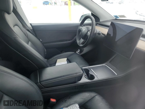 2022 Tesla Model Y Performance with VIN 7SAYGDEF4NF378191, listed as a Copart auction lot 42691915 with Not Provided miles and Salvage Title. Bid and sale history available at DreamBid. Image 8.