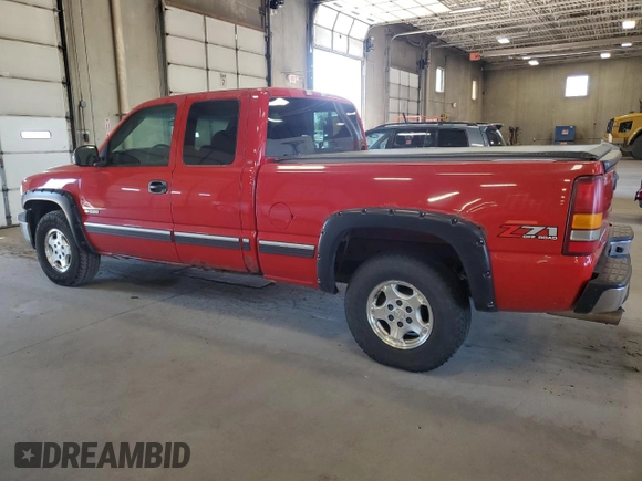 2002 Chevrolet Silverado 1500 LT with VIN 2GCEK19T021379334, listed as a Copart auction lot 55966035 with 181,314 mi miles and Clean Title. Bid and sale history available at DreamBid. Image 2.
