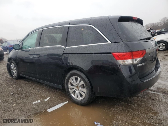 2016 Honda Odyssey EX with VIN 5FNRL5H4XGB156089, listed as a Copart auction lot 47688255 with 142,599 mi miles and Salvage Title. Bid and sale history available at carsss.com. Image 2.