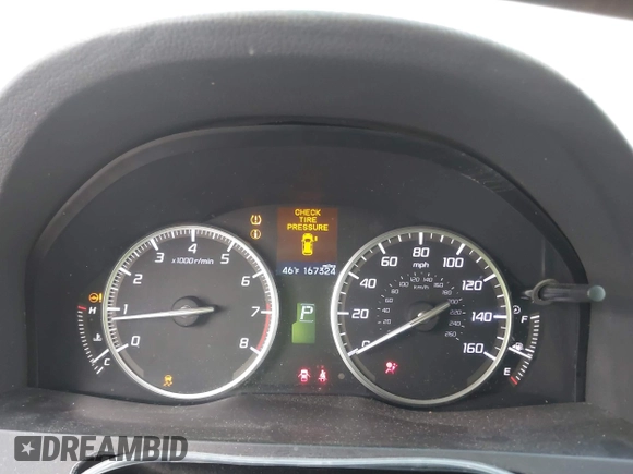 2015 Acura RDX Tech Pkg with VIN 5J8TB4H56FL000513, listed as a IAAI auction lot 41283811 with 167,324 mi miles. Bid and sale history available at carsss.com. Image 7.