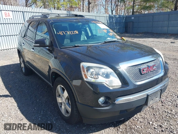 2011 GMC Acadia SLT1 with VIN 1GKKVRED2BJ211678, listed as a IAAI auction lot 41772208 with 147,485 mi miles and . Bid and sale history available at DreamBid. Image 1.