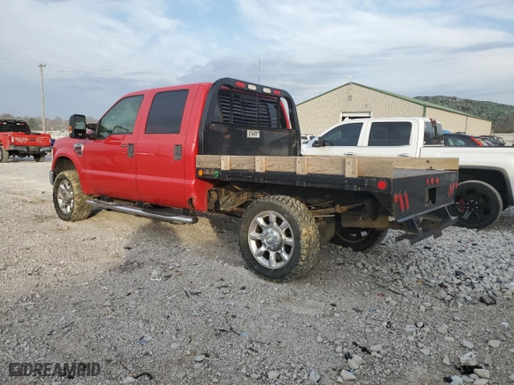 2008 Ford Super Duty F-350 SRW XL with VIN 1FTSW31RX8EB60584, listed as a Copart auction lot 48751935 with 0 mi miles and Salvage Title. Bid and sale history available at carsss.com. Image 2.