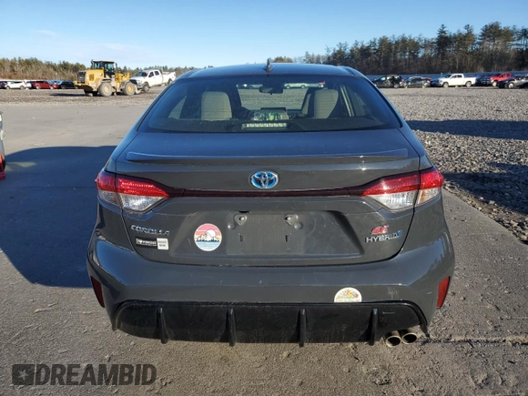 2023 Toyota Corolla Hybrid LE with VIN JTDBDMHEXP3005140, listed as a Copart auction lot 87099854 with 31,232 mi miles and Salvage Title. Bid and sale history available at carsss.com. Image 6.