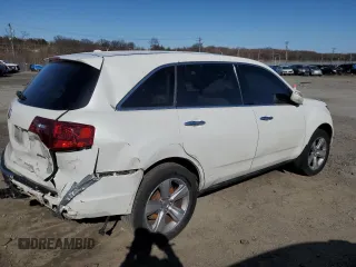 2012 Acura MDX Tech Pkg with VIN 2HNYD2H30CH504754, listed as a Copart auction lot 46655545 with 143,814 mi miles and Salvage Title. Bid and sale history available at carsss.com. Image 3.