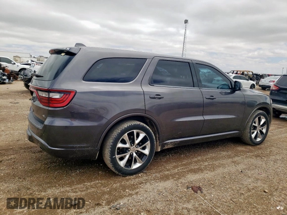2014 Dodge Durango R/T with VIN 1C4SDJCT5EC594213, listed as a Copart auction lot 59117975 with 160,029 mi miles and Clean title. Bid and sale history available at DreamBid. Image 3.