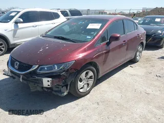 2013 Honda Civic LX with VIN 2HGFB2F52DH568420, listed as a IAAI auction lot 41857748 with 181,680 mi miles and . Bid and sale history available at DreamBid. Image 17.