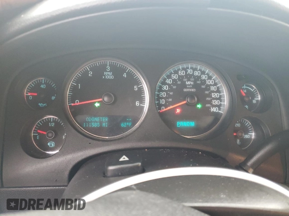 2014 Chevrolet Tahoe Commercial with VIN 1GNLC2E08ER209599, listed as a Copart auction lot 51018165 with 111,585 mi miles and Salvage title. Bid and sale history available at DreamBid. Image 9.