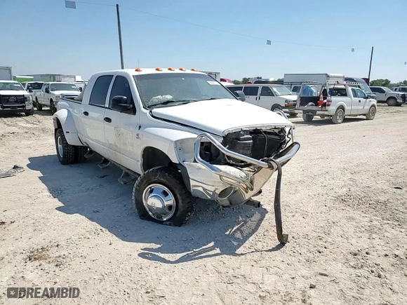 2007 Dodge Ram 3500 SLT with VIN 3D7MX49C07G754609, listed as a Copart auction lot 70226564 with 113,090 mi miles and Salvage Title. Bid and sale history available at carsss.com. Image 18.