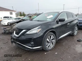 2019 Nissan Murano SL with VIN 5N1AZ2MS5KN142508, listed as a IAAI auction lot 42065451 with 111,546 mi miles and . Bid and sale history available at DreamBid. Image 18.