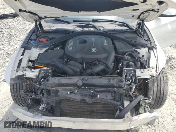 2017 BMW 4 Series 430i z VIN WBA4F7C50HG786639, wystawiony jako Copart lot #57024885 z przebiegiem 86 135 mil mil oraz Szkoda całkowita • Salvage title. Historia ofert i sprzedaży dostępna na DreamBid. Obrazek 11.