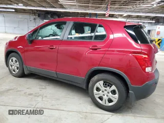 2015 Chevrolet Trax LS with VIN KL7CJKSB9FB120216, listed as a Copart auction lot 52504455 with 97,192 mi miles and Clean Title. Bid and sale history available at carsss.com. Image 2.