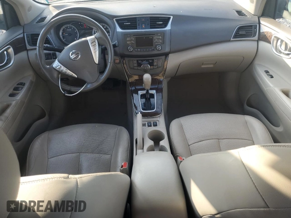2013 Nissan Sentra S with VIN 3N1AB7AP8DL669194, listed as a Copart auction lot 54205345 with 127,444 mi miles and Salvage Title. Bid and sale history available at DreamBid. Image 8.