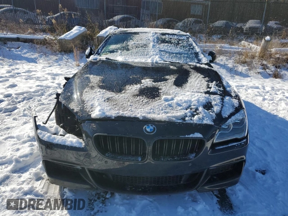 2017 BMW 6 Series 650i with VIN WBA6F5C50HD996804, listed as a Copart auction lot 41377645 with 0 mi miles and Salvage Title. Bid and sale history available at carsss.com. Image 5.