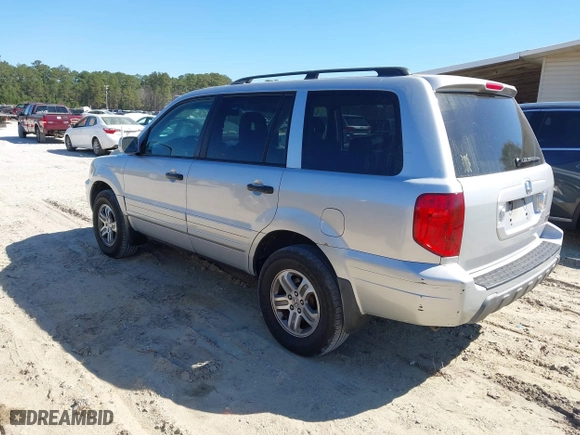 2004 Honda Pilot EX with VIN 2HKYF18514H592640, listed as a IAAI auction lot 41898618 with 230,866 mi miles. Bid and sale history available at carsss.com. Image 3.