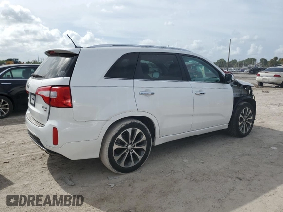 2014 Kia Sorento SX with VIN 5XYKW4A7XEG465798, listed as a Copart auction lot 69377074 with 63,379 mi miles and Salvage Title. Bid and sale history available at carsss.com. Image 3.