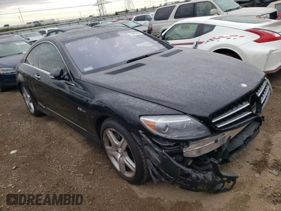 2008 Mercedes-Benz CL-Class V8 AMG with VIN WDDEJ77X98A007698, listed as a Copart auction lot 73547884 with 105,791 mi miles and Salvage Title. Bid and sale history available at carsss.com. Image 4.