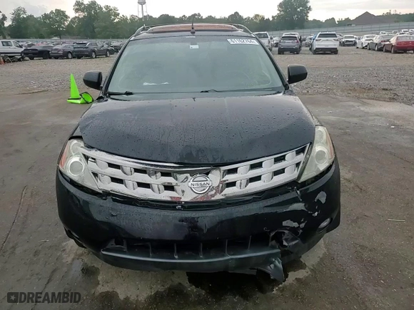 2005 Nissan Murano SL with VIN JN8AZ08T05W325300, listed as a Copart auction lot 61162764 with 99,527 mi miles and Salvage Title. Bid and sale history available at carsss.com. Image 12.