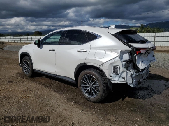 2022 Lexus NX with VIN JTJAKCEZ7N2009455, listed as a Copart auction lot 50672454 with 8,526 mi miles. Bid and sale history available at carsss.com. Image 2.