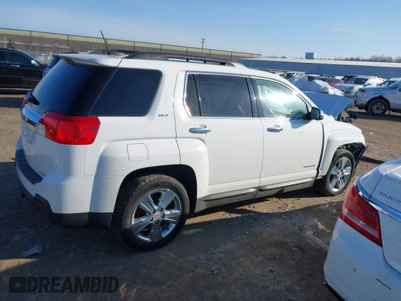 2015 GMC Terrain SLT with VIN 2GKFLXEK5F6257096, listed as a IAAI auction lot 41716048 with 74,858 mi miles and . Bid and sale history available at carsss.com. Image 13.