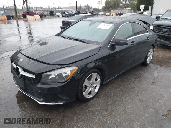 2018 Mercedes-Benz CLA 250 with VIN WDDSJ4EB8JN613078, listed as a IAAI auction lot 41569976 with 80,935 mi miles and . Bid and sale history available at DreamBid. Image 2.