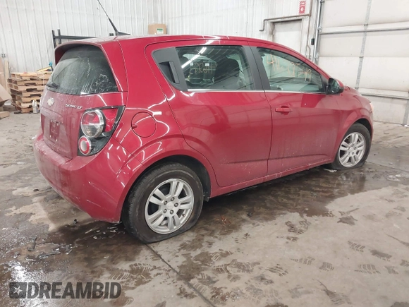 2014 Chevrolet Sonic LT with VIN 1G1JC6SHXE4212589, listed as a IAAI auction lot 41622549 with 63,135 mi miles. Bid and sale history available at carsss.com. Image 4.