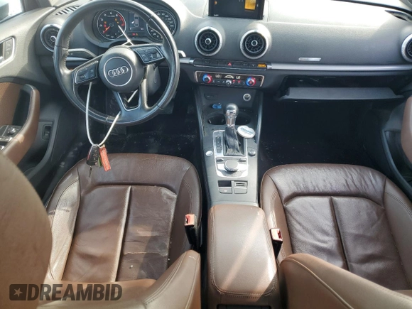 2017 Audi A3 Premium with VIN WAUAUGFFXH1026184, listed as a Copart auction lot 56656595 with 102,126 mi miles and Salvage title. Bid and sale history available at DreamBid. Image 8.