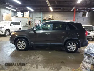2012 Kia Sorento LX with VIN 5XYKTDA26CG213346, listed as a Copart auction lot 82377944 with 161,266 mi miles and Clean Title. Bid and sale history available at carsss.com. Image 2.
