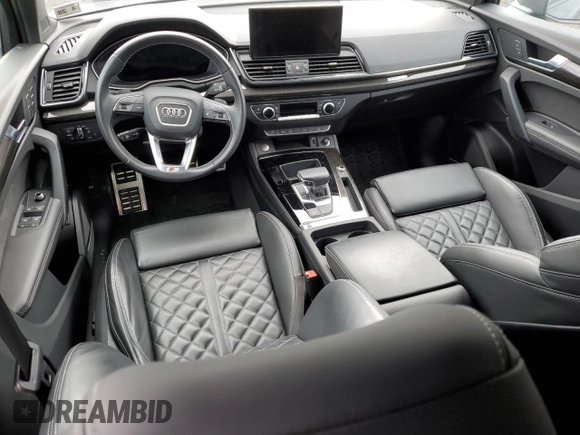 2023 Audi SQ5 Premium Plus with VIN WA1B4AFY0P2102679, listed as a Copart auction lot 47826385 with 13,986 mi miles and Salvage Title. Bid and sale history available at carsss.com. Image 8.