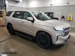 2023 Chevrolet Tahoe High Country with VIN 1GNSKTKL2PR505711, listed as a Copart auction lot 89242515 with 6,394 mi miles and Salvage Title. Bid and sale history available at carsss.com. Image 4.