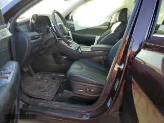 2025 Hyundai Palisade SEL with VIN KM8R4DGE0SU818646, listed as a Copart auction lot 42875765 with 15,446 mi miles and Salvage Title. Bid and sale history available at carsss.com. Image 7.