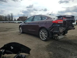 2017 Ford Fusion Titanium with VIN 3FA6P0D97HR160697, listed as a Copart auction lot 52299455 with 90,786 mi miles and Salvage title. Bid and sale history available at DreamBid. Image 2.