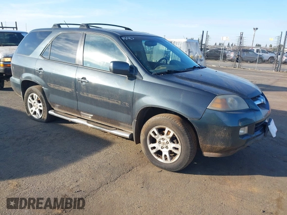 2004 Acura MDX Touring Pkg w/Navigation with VIN 2HNYD188X4H507457, listed as a IAAI auction lot 41317928 with 238,670 mi miles. Bid and sale history available at carsss.com. Image 1.