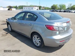 2012 Mazda 3 i Touring with VIN JM1BL1V85C1623374, listed as a IAAI auction lot 42106820 with 117,262 mi miles and . Bid and sale history available at carsss.com. Image 3.
