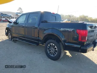 2018 Ford F-150 XL with VIN 1FTEW1E55JFB36007, listed as a IAAI auction lot 41788565 with Not provided miles and . Bid and sale history available at DreamBid. Image 3.