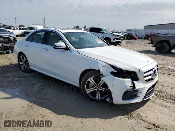 2020 Mercedes-Benz E-Class E 350 with VIN WDDZF8DBXLA747304, listed as a Copart auction lot 44607655 with 52,812 mi miles and Salvage Title. Bid and sale history available at carsss.com. Image 4.