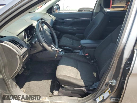 2020 Mitsubishi Outlander ES with VIN JA4AP3AU1LU011034, listed as a Copart auction lot 58606965 with 92,423 mi miles and Salvage title. Bid and sale history available at DreamBid. Image 7.