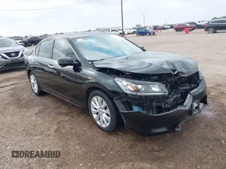 2015 Honda Accord EX-L with VIN 1HGCR2F83FA226467, listed as a IAAI auction lot 42287378 with 54,398 mi miles and . Bid and sale history available at DreamBid. Image 1.