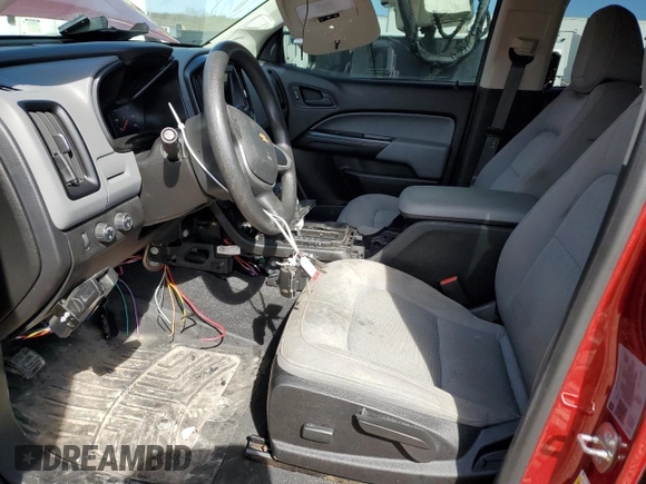 2021 Chevrolet Colorado 4WD Work Truck with VIN 1GCGTBEN9M1142692, listed as a Copart auction lot 51761695 with 75,374 mi miles and Salvage title. Bid and sale history available at DreamBid. Image 7.