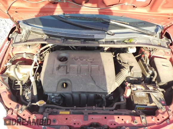 2012 Toyota Corolla L with VIN 2T1BU4EE6CC773154, listed as a Copart auction lot 50983465 with 216,460 mi miles and Salvage Title. Bid and sale history available at carsss.com. Image 11.