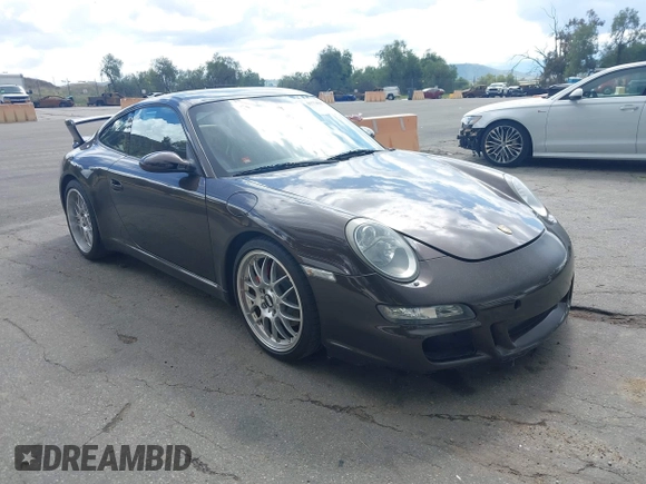 2008 Porsche 911 Carrera S with VIN WP0AB29928S731587, listed as a IAAI auction lot 41774067 with 150,243 mi miles and . Bid and sale history available at DreamBid. Image 1.