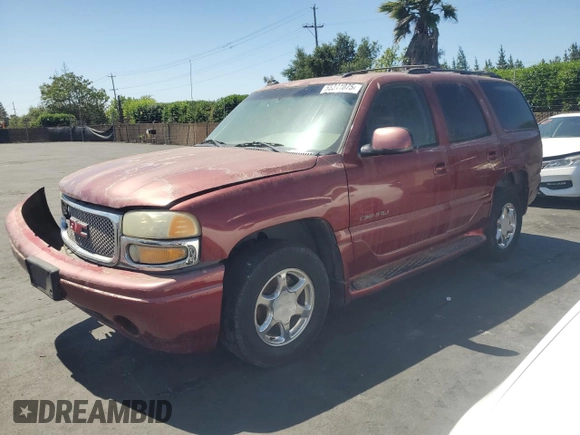 2003 GMC Yukon Denali z VIN 1GKEK63U93J307591, wystawiony jako Copart lot #55341075 z przebiegiem 201 493 mil mil oraz Szkoda całkowita • Salvage title. Historia ofert i sprzedaży dostępna na DreamBid. Obrazek 1.
