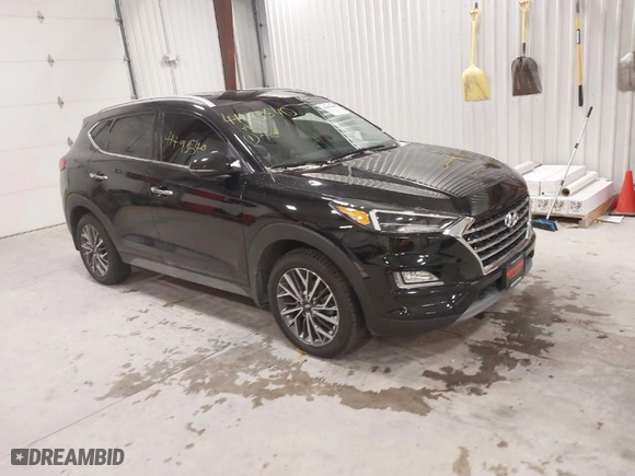 2020 Hyundai Tucson SEL with VIN KM8J3CAL7LU259115, listed as a IAAI auction lot 41493540 with 75,278 mi miles. Bid and sale history available at carsss.com. Image 1.