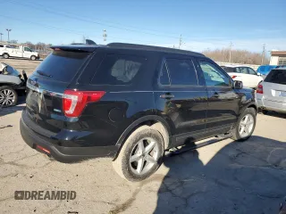 2018 Ford Explorer with VIN 1FM5K8BHXJGB06381, listed as a Copart auction lot 42997875 with 36,550 mi miles and Salvage title. Bid and sale history available at DreamBid. Image 3.