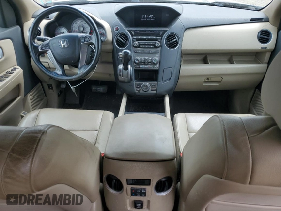 2012 Honda Pilot EX-L with VIN 5FNYF4H71CB005627, listed as a Copart auction lot 64117825 with 145,957 mi miles and Salvage title. Bid and sale history available at DreamBid. Image 8.