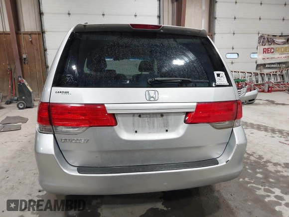2010 Honda Odyssey EX z VIN 5FNRL3H44AB085662, wystawiony jako IAAI lot #42199416 z przebiegiem 181 221 mil mil oraz . Historia ofert i sprzedaży dostępna na DreamBid. Obrazek 17.