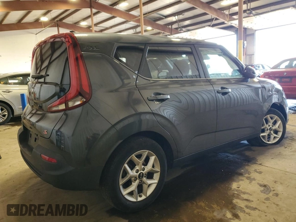 2021 Kia Soul S with VIN KNDJ23AU2M7762499, listed as a Copart auction lot 52526215 with Not Provided miles and Salvage Title. Bid and sale history available at DreamBid. Image 3.