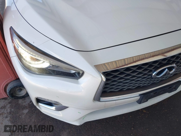 2019 Infiniti Q50 3.0t LUXE with VIN JN1EV7AP4KM513651, listed as a IAAI auction lot 41357173 with 77,485 mi miles. Bid and sale history available at carsss.com. Image 6.