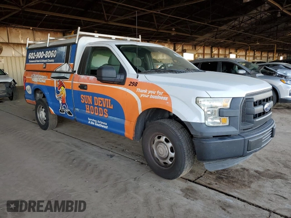 2016 Ford F-150 XL with VIN 1FTMF1CF1GKD65632, listed as a Copart auction lot 83580414 with 146,681 mi miles and Salvage Title. Bid and sale history available at carsss.com. Image 4.
